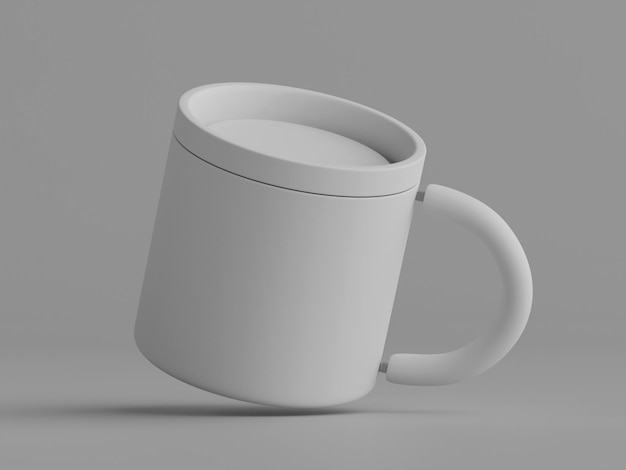 insulated water bottle 3d render