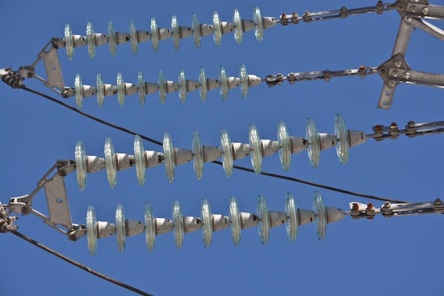 Insulators power lines