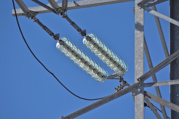 Insulators power lines