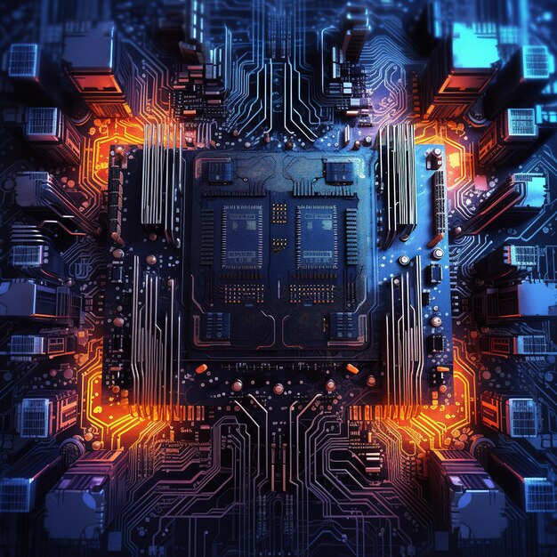 Photo integrated circuit board