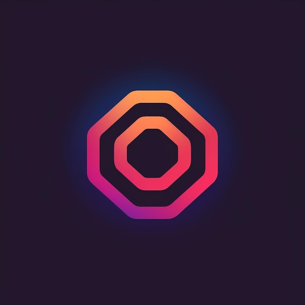 Photo intelligent logo simple