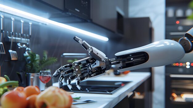 Photo intelligent robotic meal for personalized nutritional care