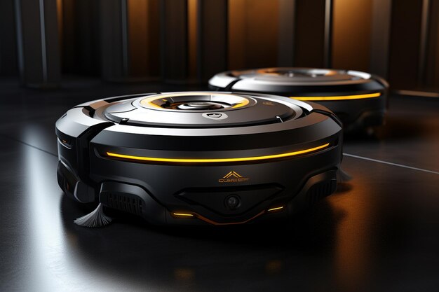 Intelligent robotic vacuum cleaners with mapping t 00377 02