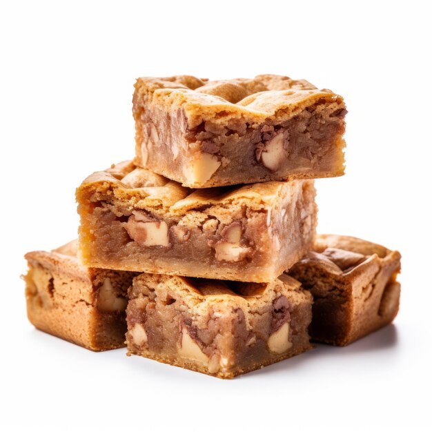 Photo intense applecore cookie bars richly layered blondie brownies