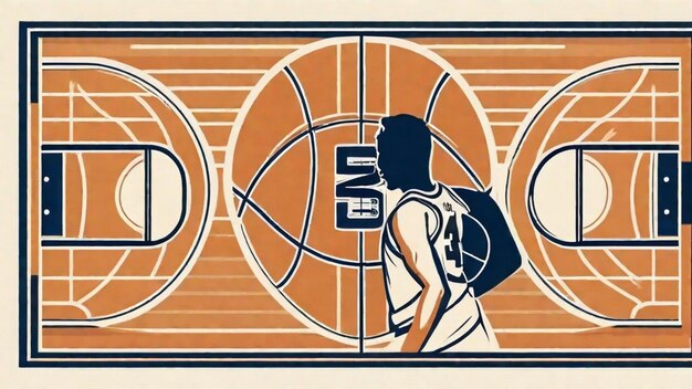 Premium Photo Intense Basketball Action on the Court Premium Photo Intense Basketball Action on the Court
