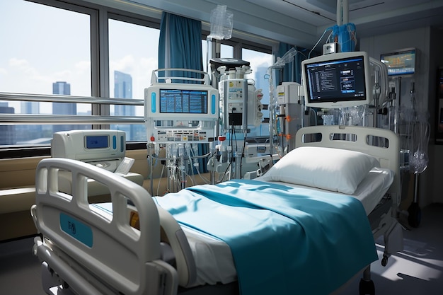 Intensive Care Unit ICU A specialized unit for critically ill patients requiring close monitoring