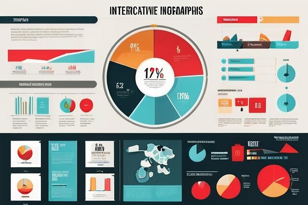 Foto interactieve infographics