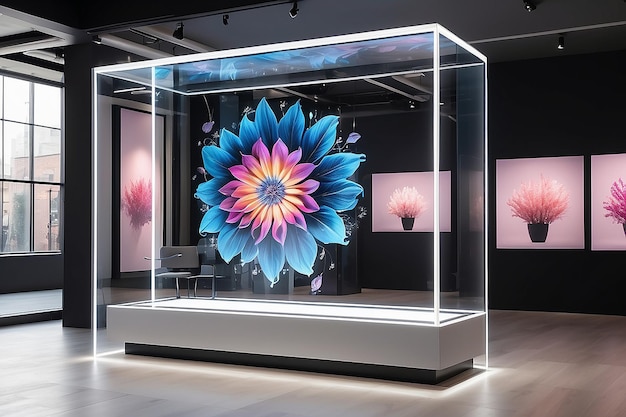 Interactieve OLED-kunstdisplay voor een boeiende winkelervaring