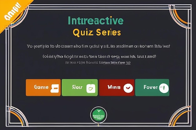 Interactive Quiz Series | Premium AI-generated image