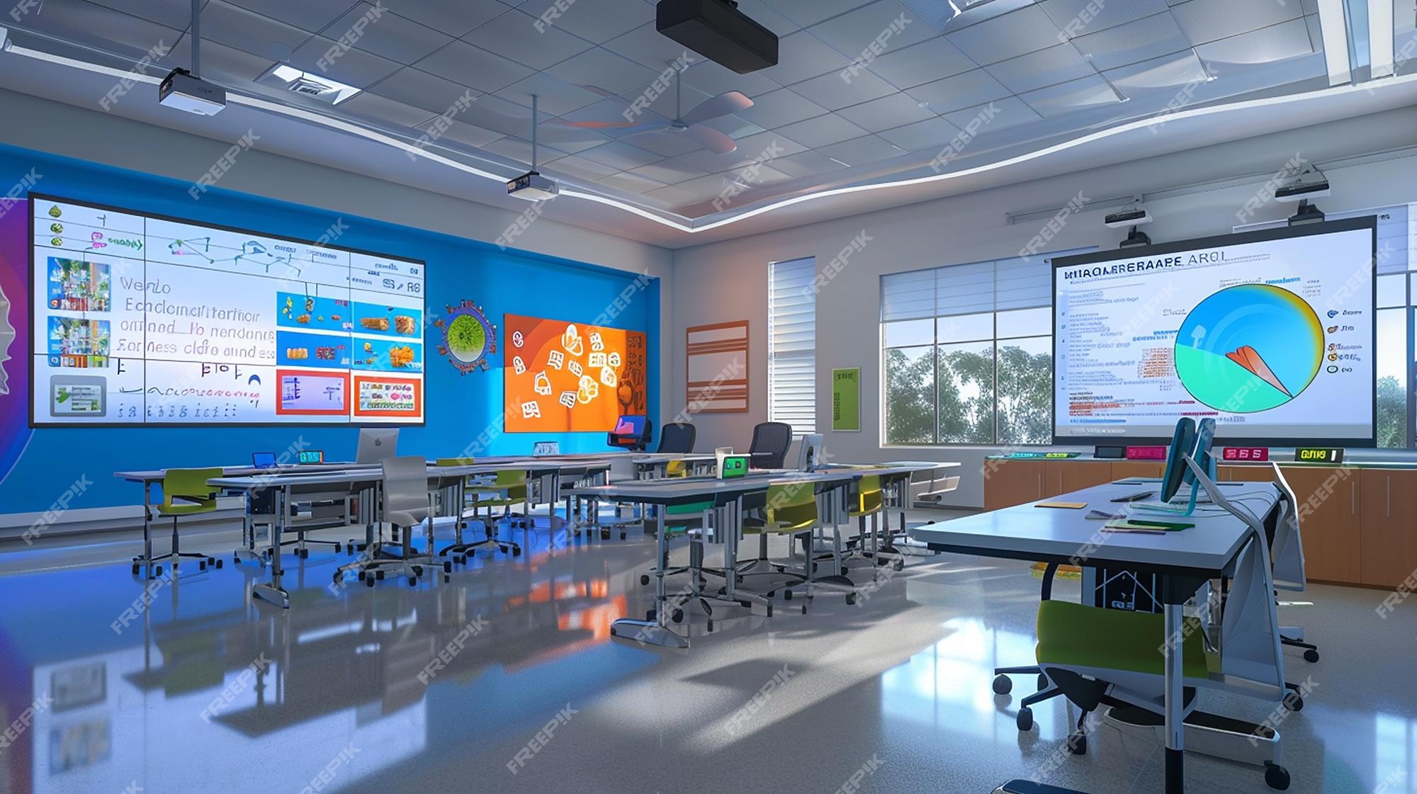 Interactive Whiteboard in a Smart Classroom IoT Education Circuit Diagram