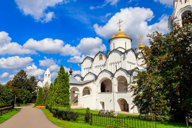 Intercession cathedral of Intercession Pokrovsky convent in Suzdal Russia Golden ring of Russia