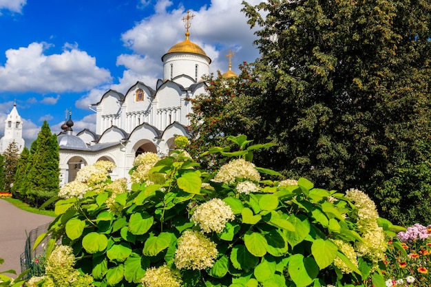 Intercession cathedral of Intercession Pokrovsky convent in Suzdal Russia Golden ring of Russia