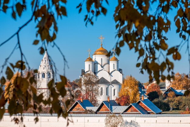 Photo intercession cathedral of intercession pokrovsky convent in suzdal russia