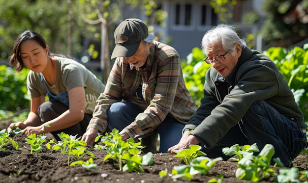 Intergenerational Gardening Bond