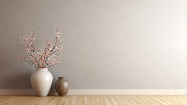 Foto interieur achtergrond van woonkamer met stucwerkmuur