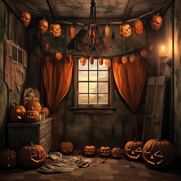 interieur halloween