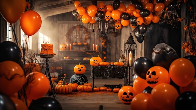 interieur halloween