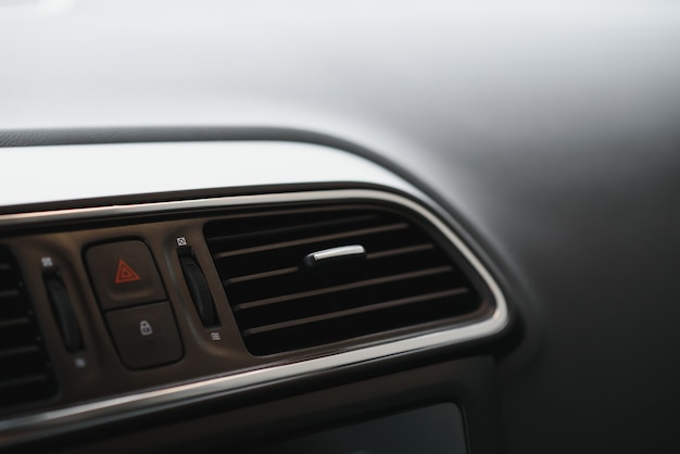 Interieur moderne auto-elementen, close-up