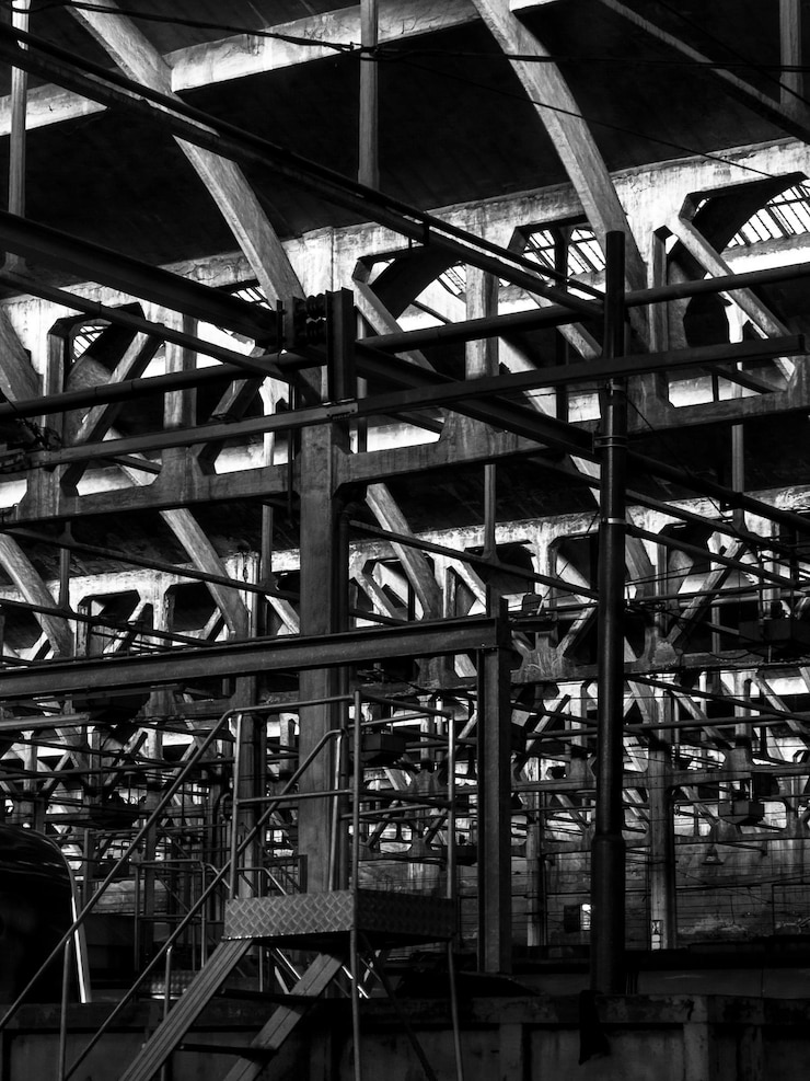 Foto interieur van de fabriek