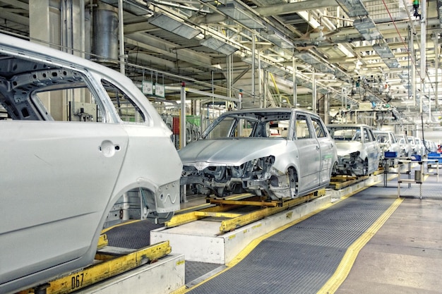 Foto interieur van de fabriek