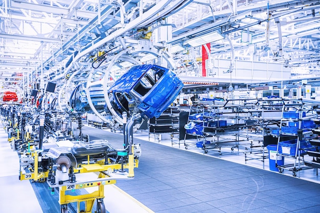 Interieur van de fabriek