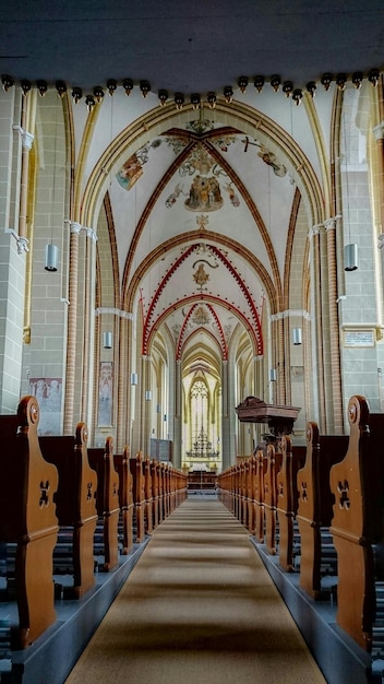 Interieur van de historische kathedraal