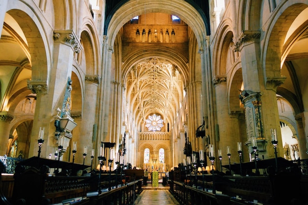Interieur van de kerk