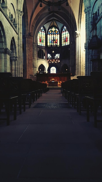 Foto interieur van de kerk