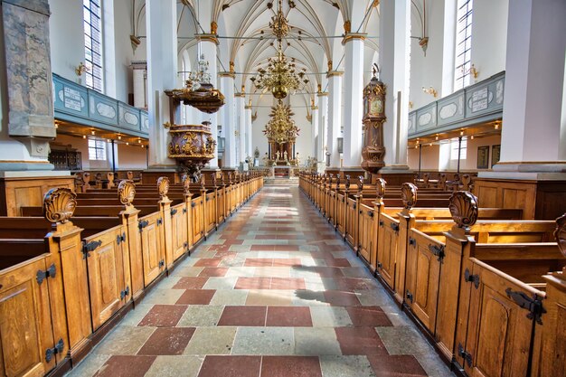 Foto interieur van de kerk