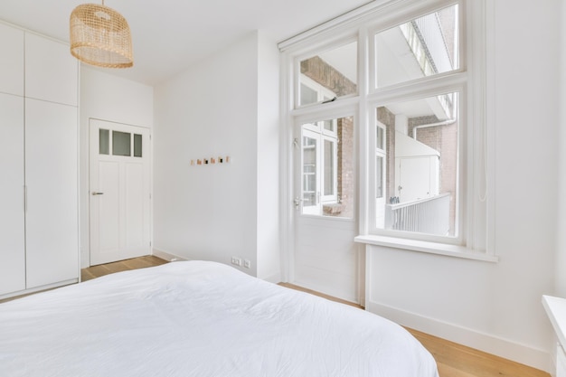 Interieur van de slaapkamer
