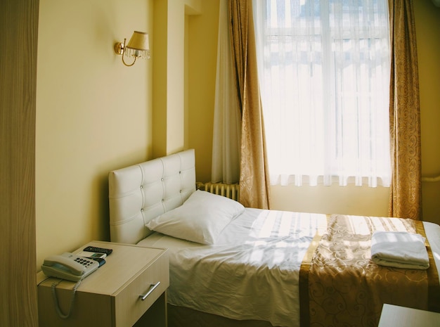 Interieur van de slaapkamer