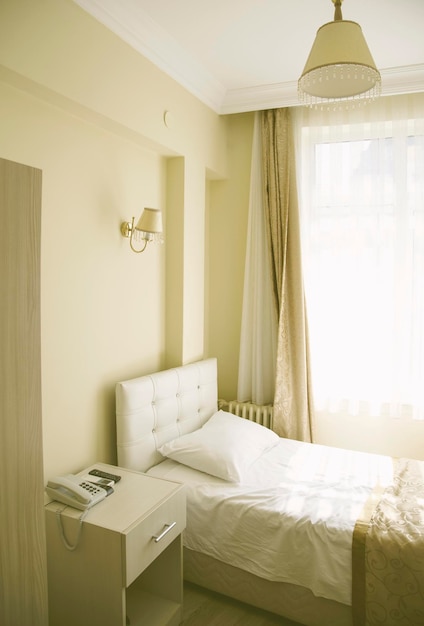 Interieur van de slaapkamer