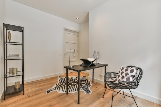 Interieur van de studeerkamer