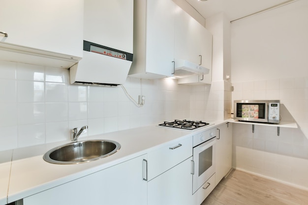 Interieur van een modern gebouw thuis