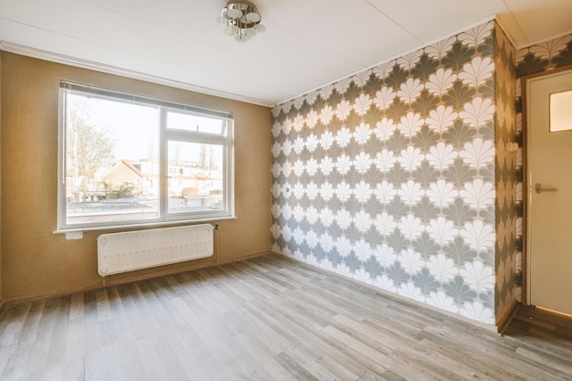 Interieur van een ruime kamer