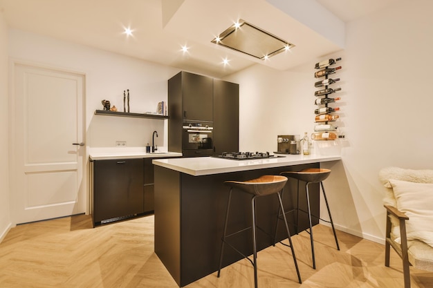 Interieur van het huis