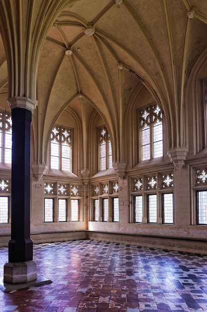 Interieur van Malbork Castle, ook wel Marienburg, Duitse Orde, Polen genoemd.