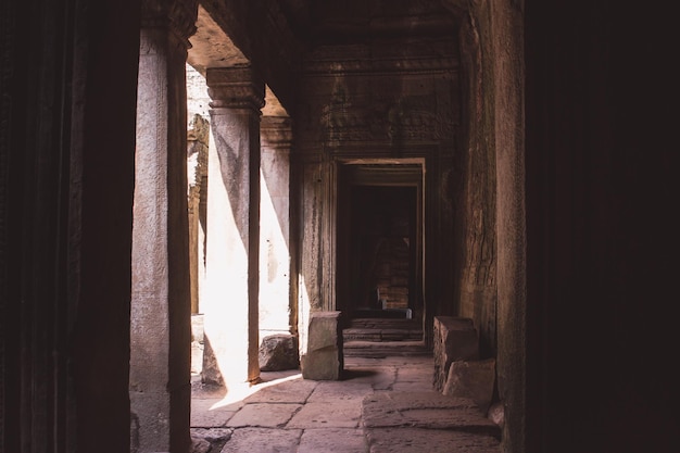 Interieur van oud gebouw