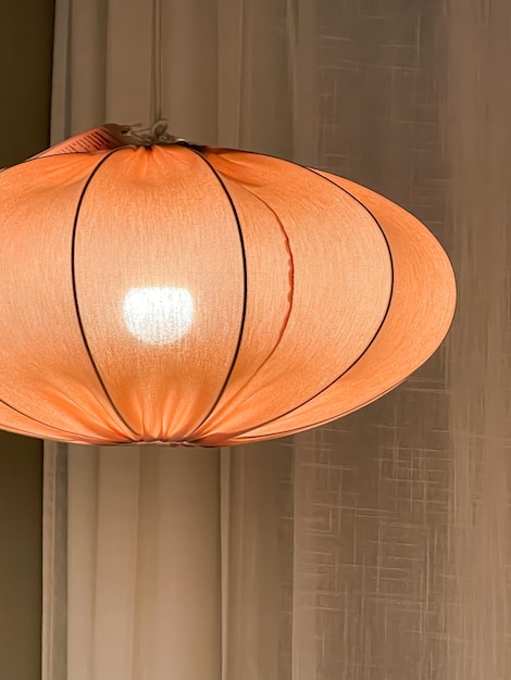 Interieurontwerp en verlichtingsdecor elegante moderne lamp als detail van het meubelproduct voor huisdecoratie