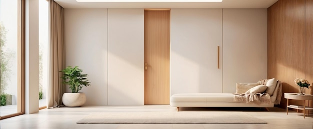 Foto interieurontwerp in moderne en minimalistische stijl
