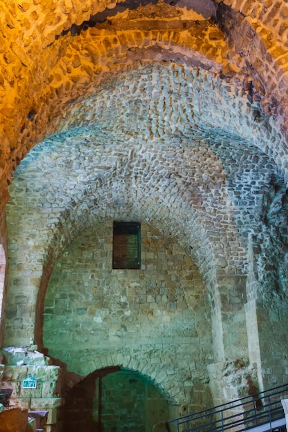 The interior of the Akko fortress