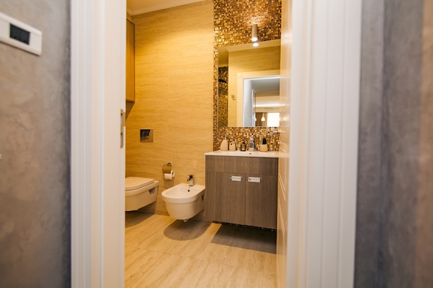 The interior of the bathroom interior design bathroom