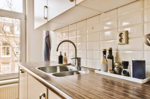 Photo interior of bathroom