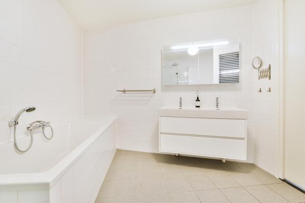 Interior of a bathroom