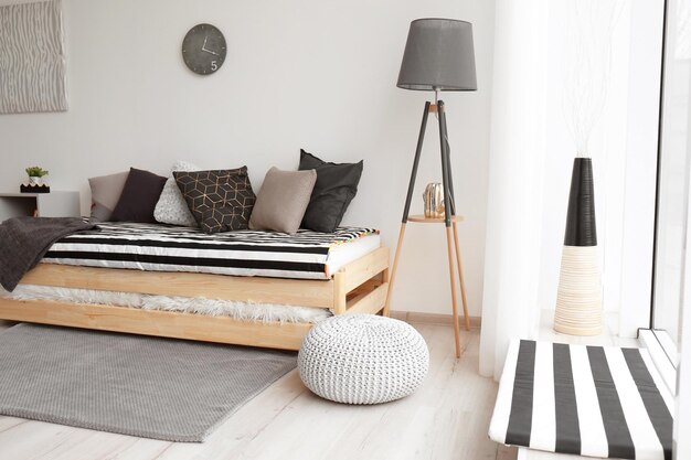 Interior of beautiful children room