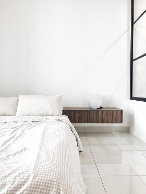 Photo interior of bedroom