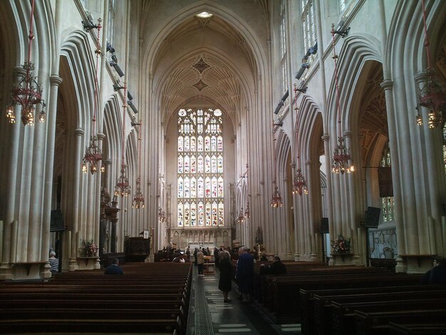 Photo interior of cathedral