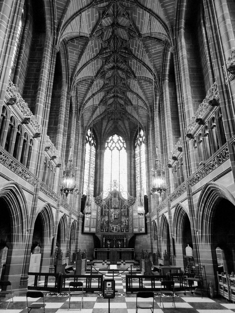 Photo interior of cathedral