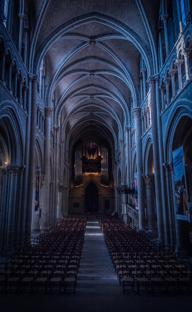 Photo interior of cathedral