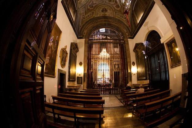 Photo interior of cathedral